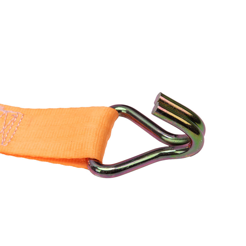 1.5 inch retractable ratchet strap 1500kgs truck cargo straps